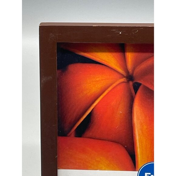 main stays Wood 5x7 picture frame dark brown new with damage & tags READ - Picture 8 of 10
